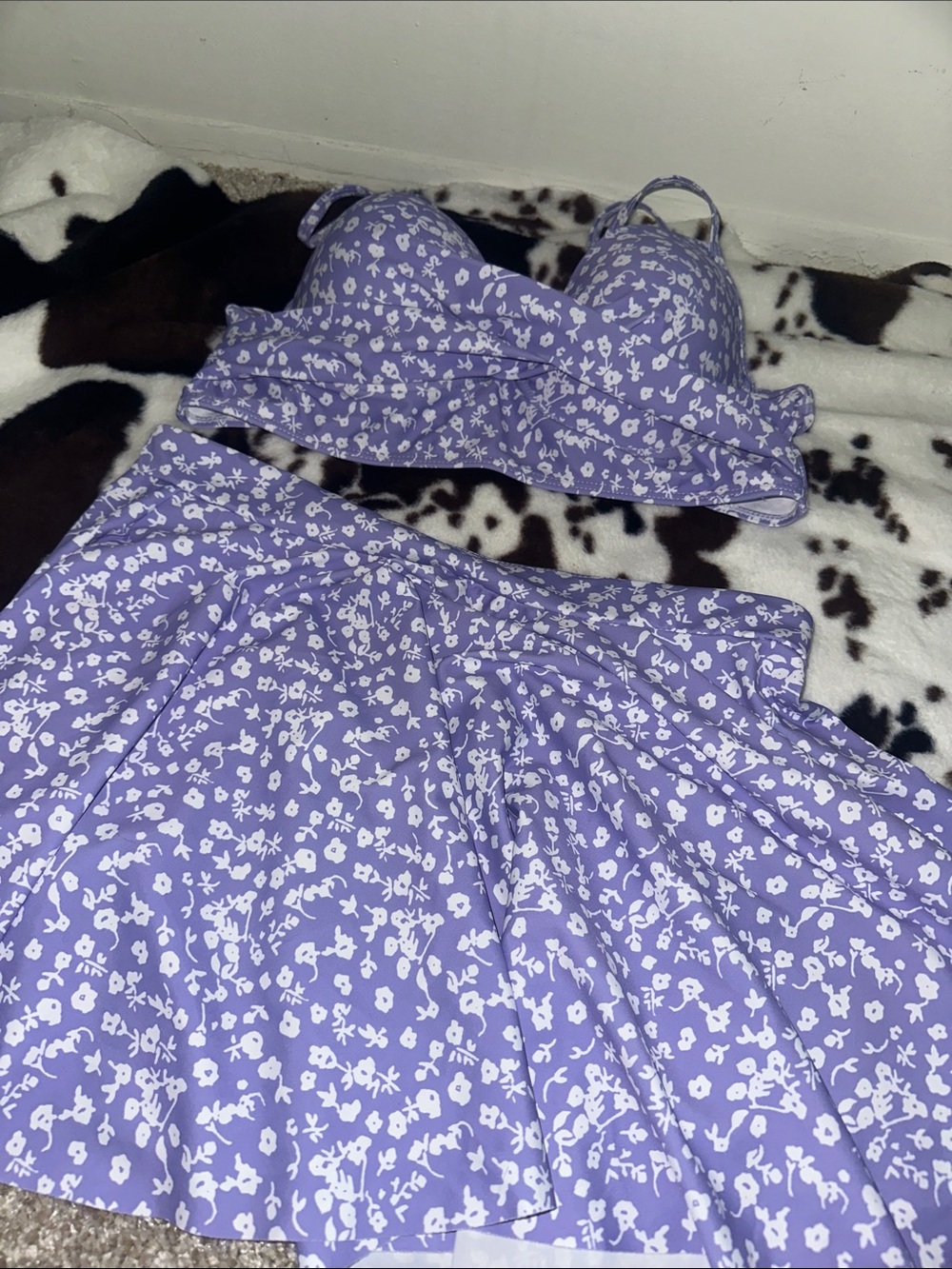 Lavender Floral 3-Piece Set
